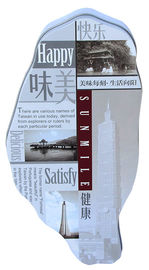 China Envase formado Mape de la lata de la galleta de Taiwán, caja de la lata para el empaquetado de la galleta proveedor