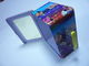Caja colorida para embalar, fiambrera de la bisagra de los envases de la lata del cuadrado del metal del rectángulo del metal proveedor
