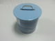 Envases blancos/azules de la galleta de la lata con la tapa/la cubierta, 162x175 milímetro proveedor
