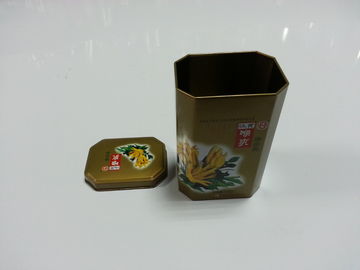 China Metal el té de la lata/las especias/los botes del café para el acondicionamiento de los alimentos seco proveedor