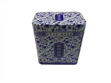 China Caja de la lata del té de Wuloong con la tapa, caja metálica popular por todo el mundo proveedor