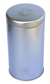 China Botes de plata llanos del té de la lata Dia80 x 55hmm, caja de empaquetado de la lata del té impresionante proveedor
