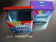 Caja del envase de la lata del metal del detergente de Sunil/tapa con Hinger, plata dentro proveedor