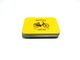 China Mini latas del metal amarillo para el teléfono móvil/la batería/el mini regalo exportador