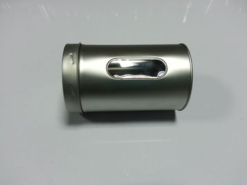 Envase promocional de encargo de la lata del metal, caja de embalaje del regalo de la hojalata del día de fiesta proveedor