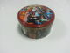 Caja colorida de la hojalata de los envases del caramelo de la lata de la pintura con la cubierta/la tapa proveedor