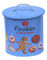 Envases de la lata de la categoría alimenticia de las galletas/de las galletas de Jala con la manija en el top proveedor
