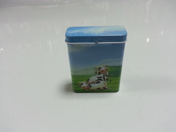 China Caja de la lata del cigarro del rectángulo de la hojalata, cajas de gama alta personalizadas de la lata del regalo fábrica